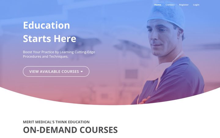 Snímek obrazovky meritthinkeducation.com