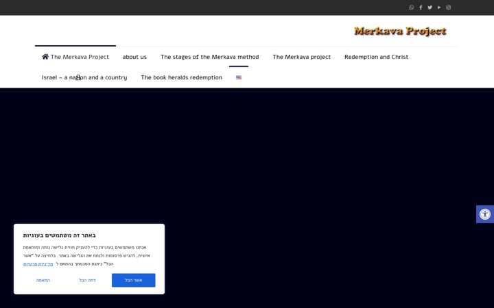 Screenshot of merkava-project.com