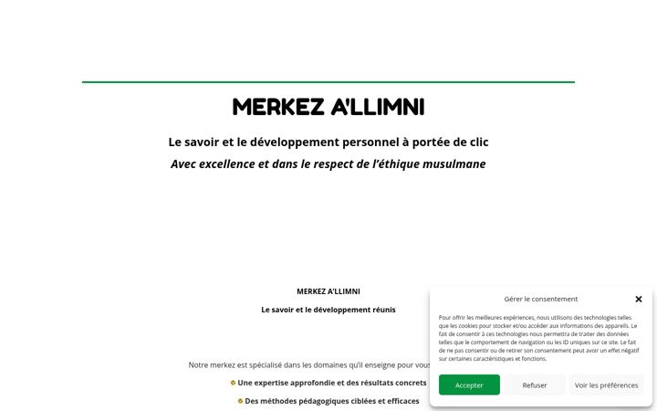 Screenshot of merkez-allimni.com