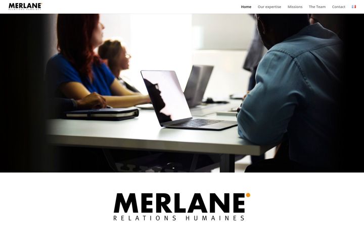 Screenshot of merlane.com