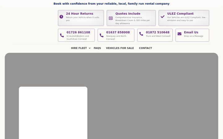 Screenshot of merlinvehiclerental.com