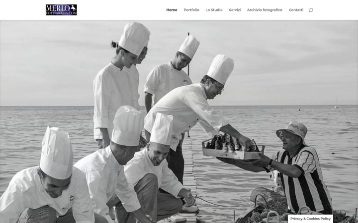 Screenshot of merlofotografia.com