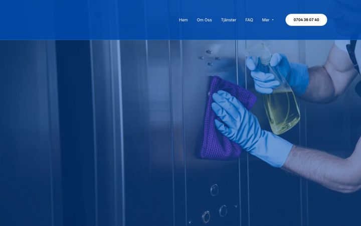 Screenshot of merlux.se