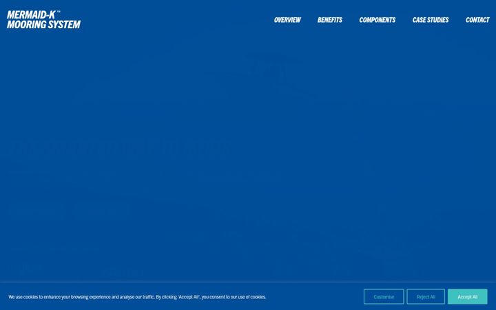 Screenshot of mermaid-k.com