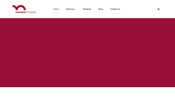 Screenshot of mermaidmedical.com