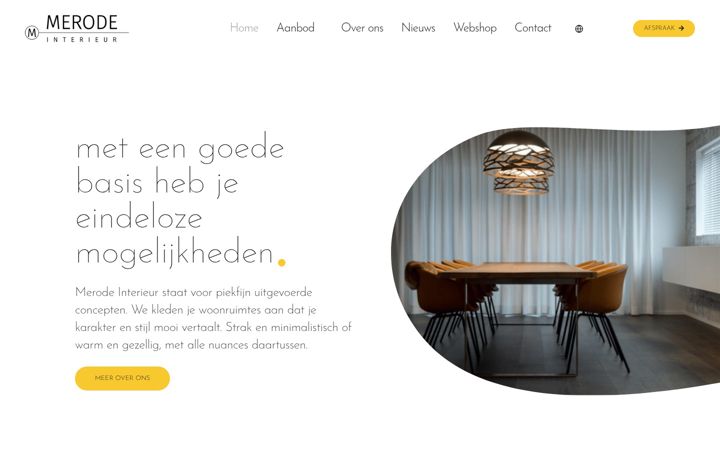 Screenshot of merode-interieur.com
