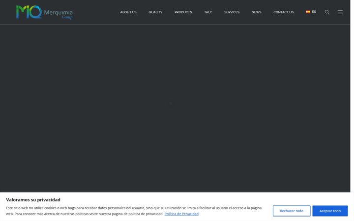 Screenshot of merquimiagroup.com