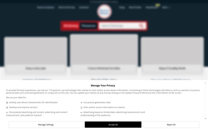 Zrzut ekranu merriam.com