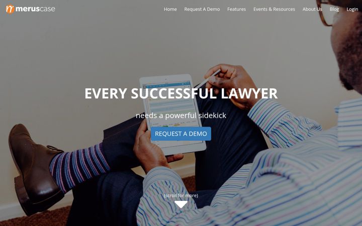 Screenshot of meruscase.com