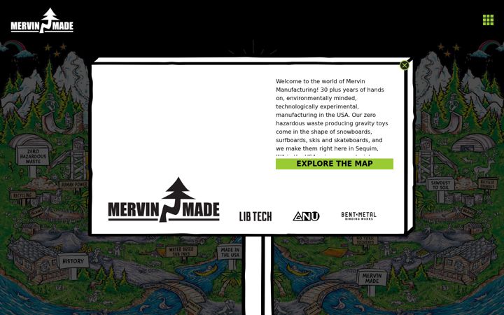 Screenshot of mervinmade.com