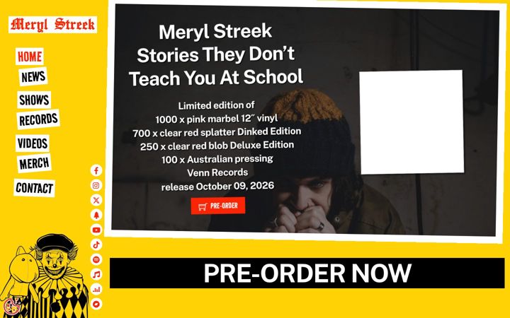 Skærmbillede af merylstreek.com