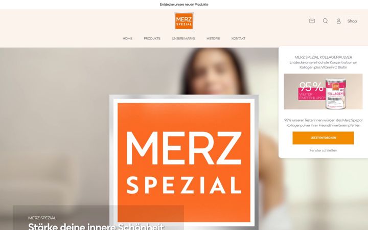 Screenshot of merz-spezial.de
