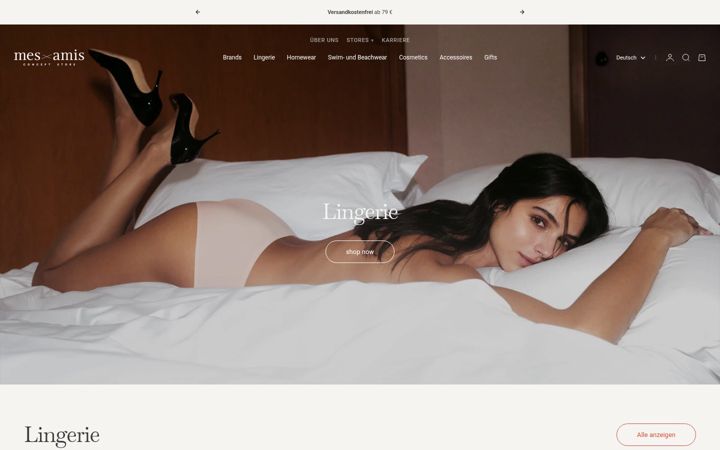 Screenshot of mes-amis.com