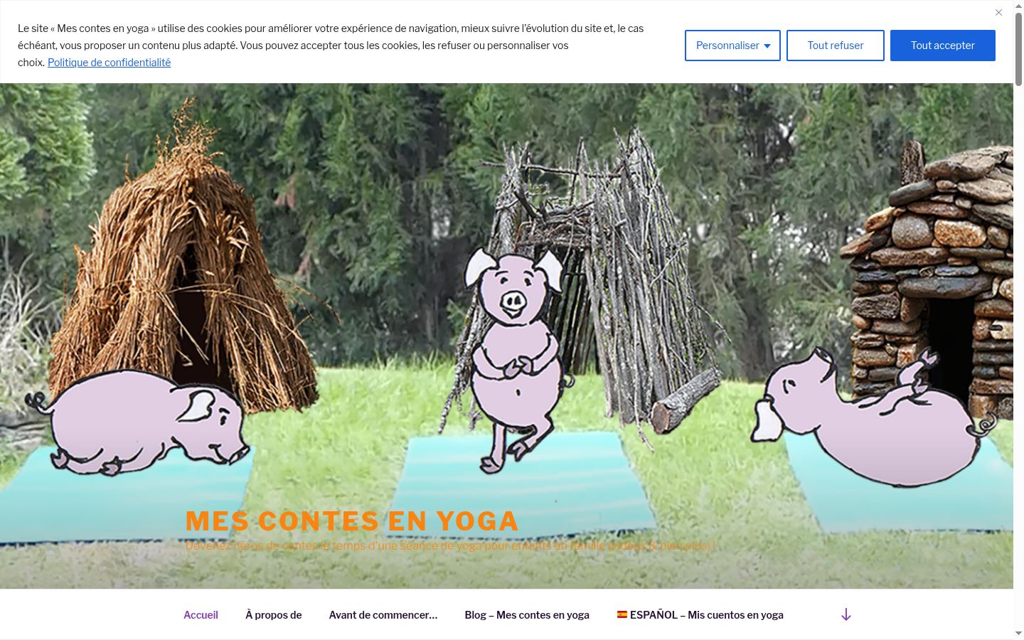 Screenshot tal-banner tal-kunsens muri qabel kwalunkwe interazzjoni