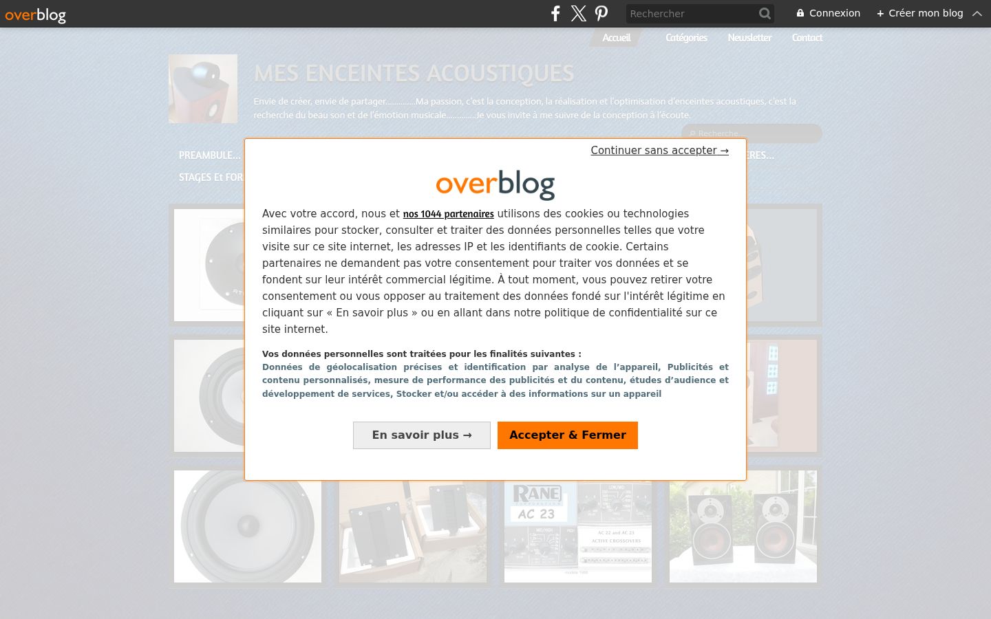 Screenshot tal-banner tal-kunsens muri qabel kwalunkwe interazzjoni