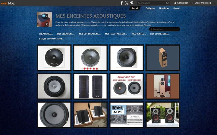 Screenshot of mes-enceintes-acoustiques.com