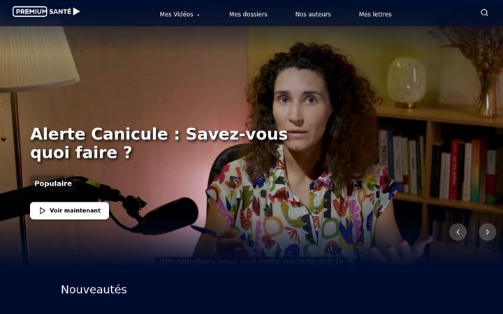 Screenshot of mes-protocoles-sante.com