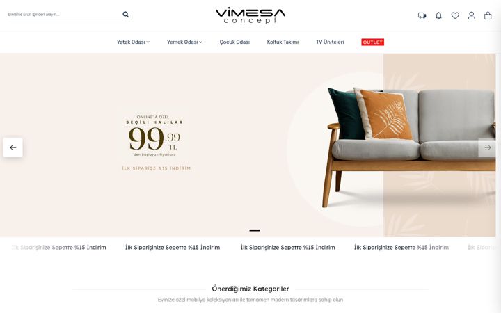 Screenshot of mesaconcept.com