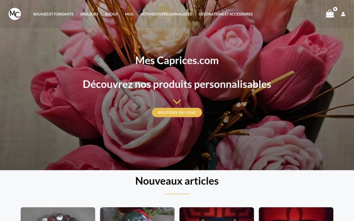 Screenshot of mescaprices.com