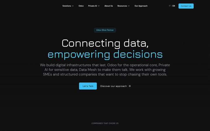 Screenshot of meshble.com