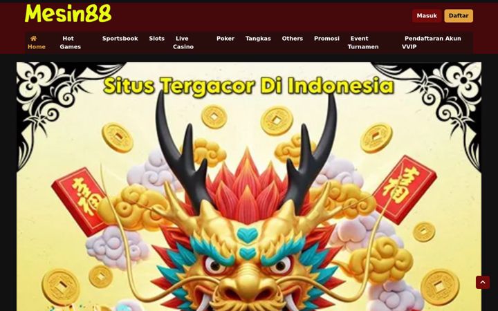 Screenshot of mesin88slot.com