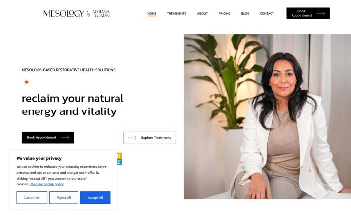 Screenshot of mesologyamsterdam.com
