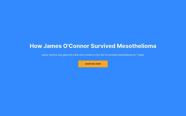 Screenshot of mesothelioma7.com