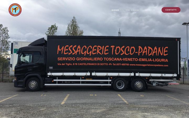 Screenshot of messaggerietoscopadane.com