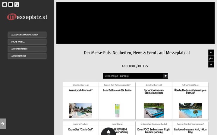 Screenshot of messeplatz.at