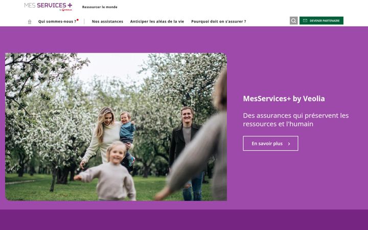 Screenshot of messervicesplus.com