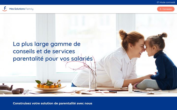 Screenshot of messolutionsfamily.com