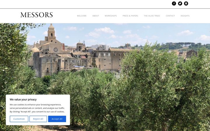 Screenshot of messors.com