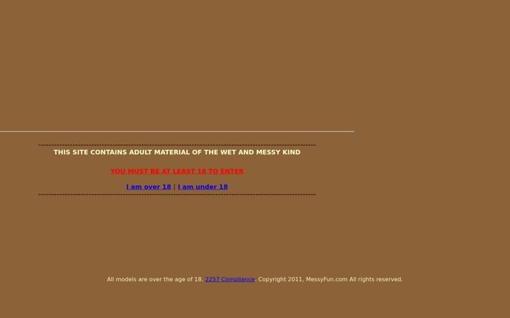 Screenshot of messyfun.com