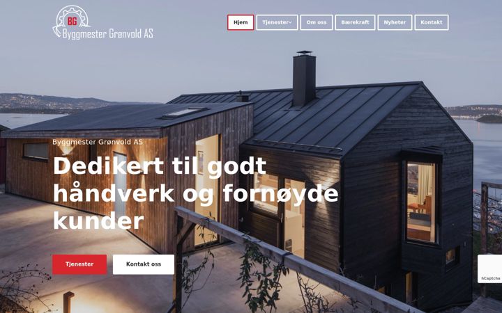 Skärmbild av mesterbedriften.no