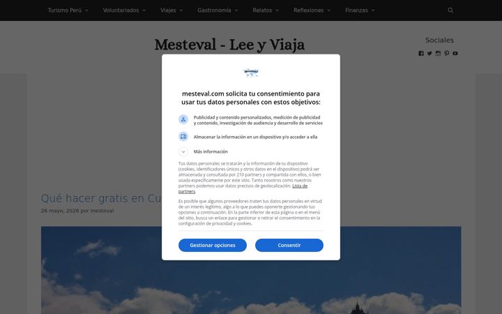 Screenshot of mesteval.com
