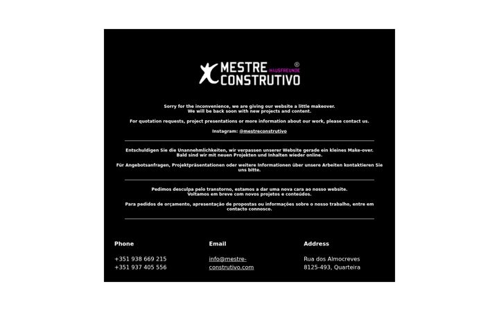 Screenshot of mestre-construtivo.com