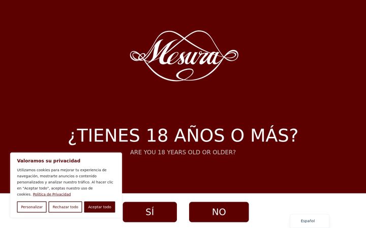 Screenshot of mesuraspirit.com
