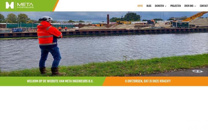 Screenshot of meta-ingenieurs.nl