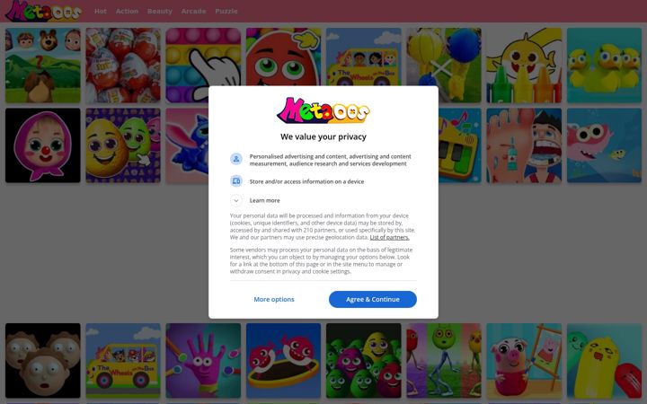 Screenshot of meta00s.com