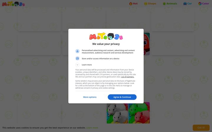 Screenshot of meta3s.com