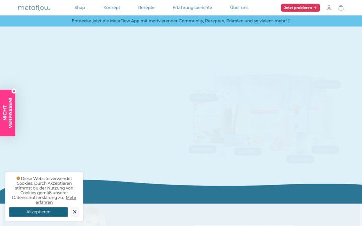Screenshot of metaflow.de