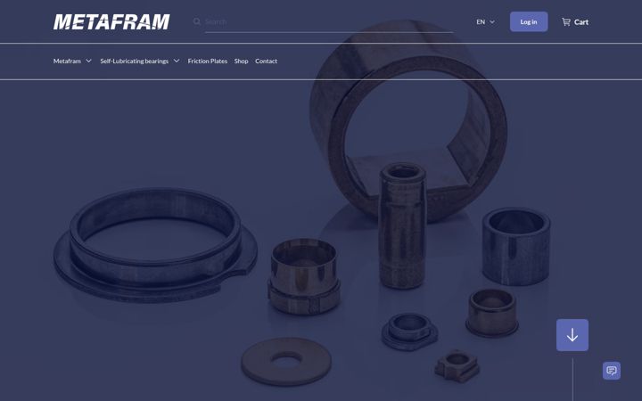 Screenshot of metafram-metagliss.com
