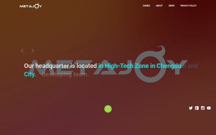 Screenshot of metajoy.io