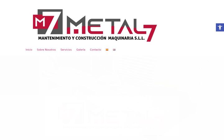 Screenshot of metal-7.com