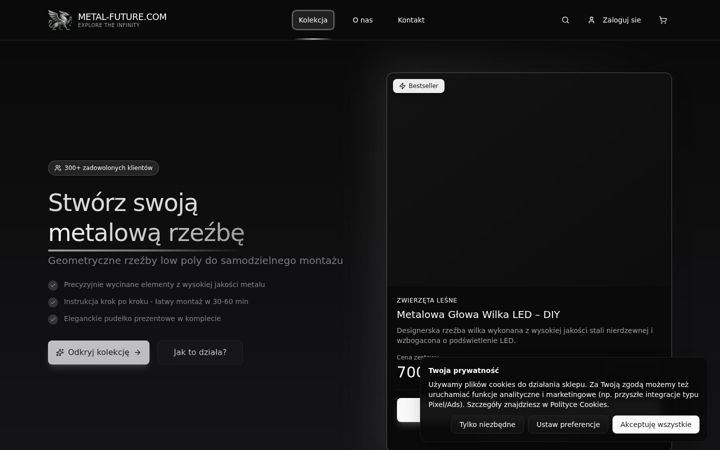Screenshot of metal-future.com