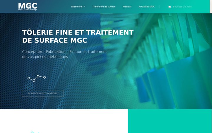 Screenshot of metal-global-concept.com