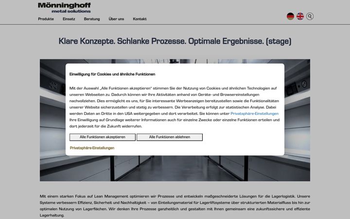 Screenshot of metal-solutions.com