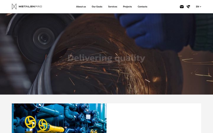 Captura de ecrã de metalenpro.com