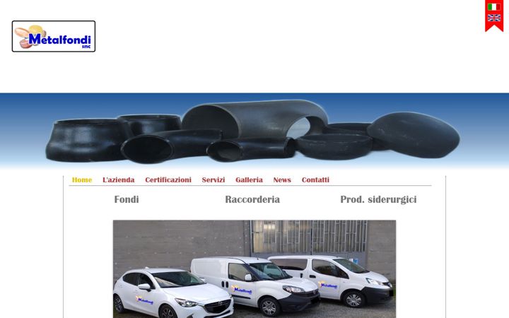 Screenshot of metalfondi.com