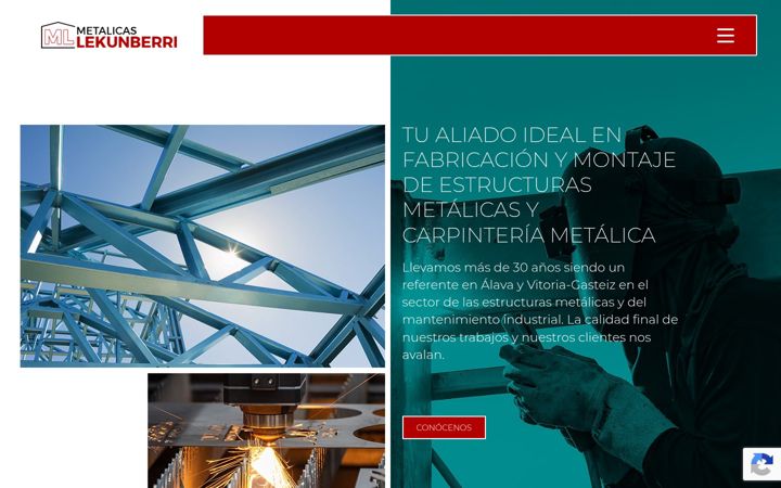 Screenshot of metalicaslekunberri.com